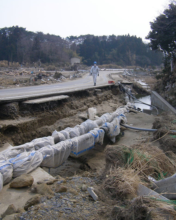 Water Pipes that Won’t Break in an Earthquake: The Mission Inherited by Kubota’s Engineers