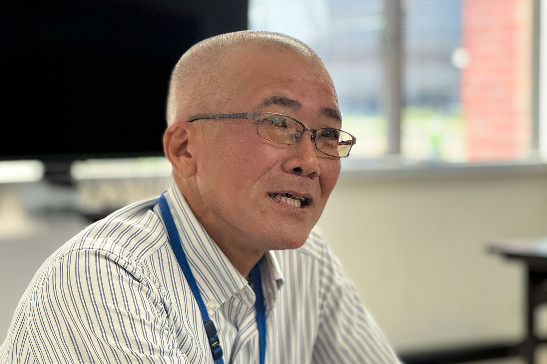 Mr. Tomonobu Saito of Hokuren is interviewed.