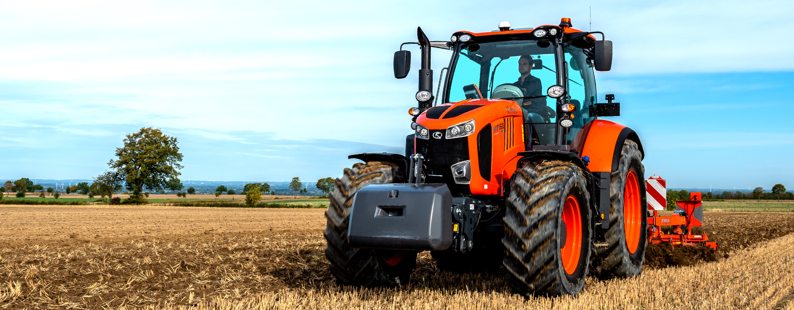 Kubota's new tractors offer higher-horsepower with a small footprint